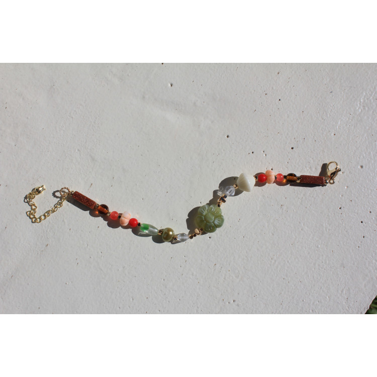Bracelet Angèle kaki