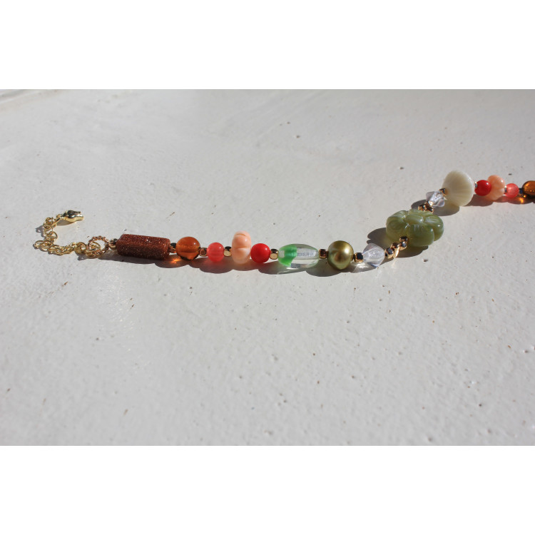 Bracelet Angèle kaki