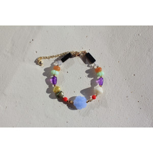 Bracelet Simone ciel cerise