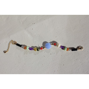 Bracelet Simone ciel cerise