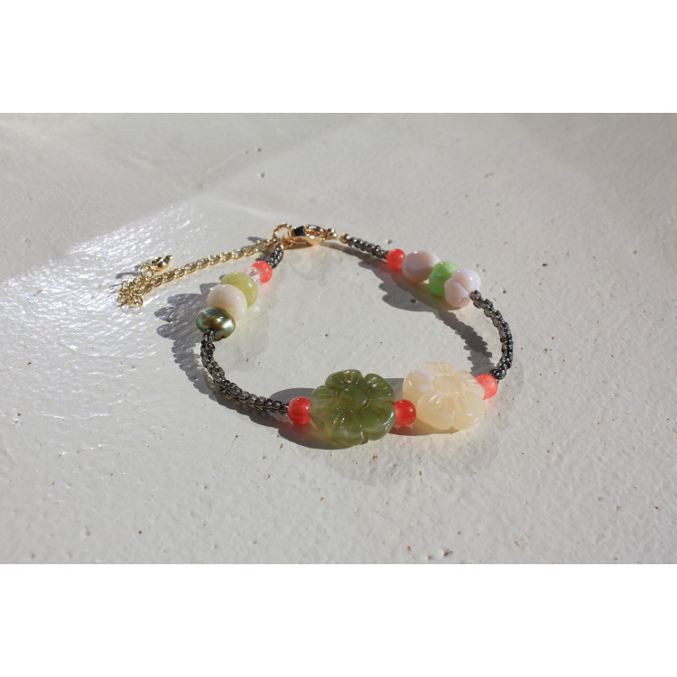 Bracelet Suzie olive