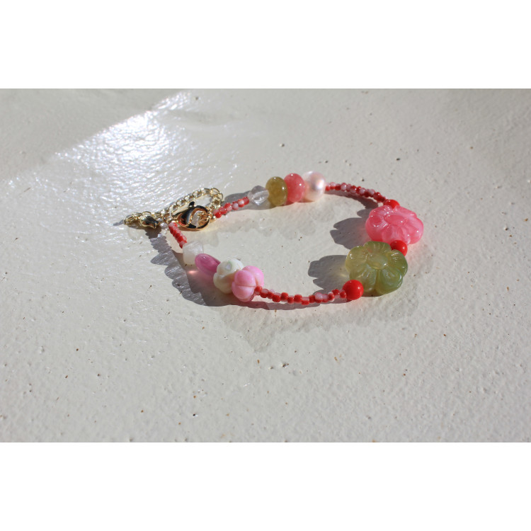 Bracelet Suzie pivoine