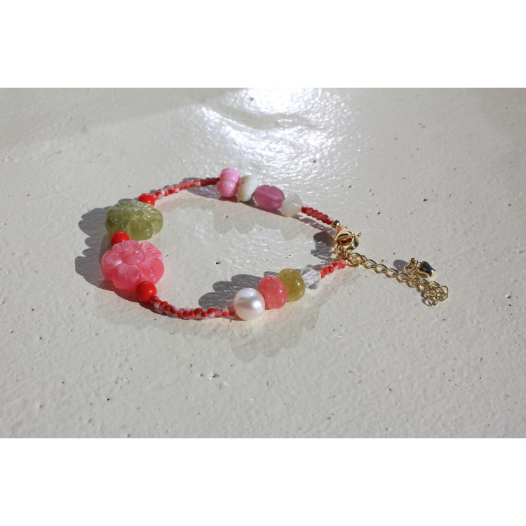 Bracelet Suzie pivoine